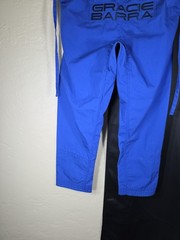 Gracie Barra Blue GB Equipe Edition Jiu Jitsu Atleta Pants Only Adult Size A1L