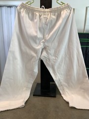 GTMA Jiu Jitsu Gi Double Weave White Kids Size 2/160