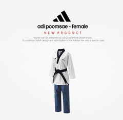 Adidas Poomsae WT Dan Uniform (Male) Taekwondo Dobok TKD Female Tae Kwon Do Gift