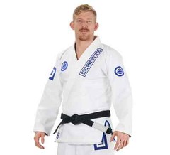 Fuji Ultra Lite Lightweight Mens Brazilian Jiu-Jitsu BJJ Fanatics Gi – White