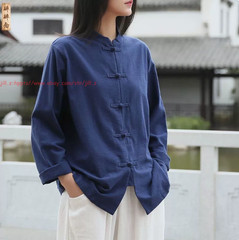 Women Cotton line Tai Chi Suit Kung Fu Uniform Morning Exercise martial arts Set