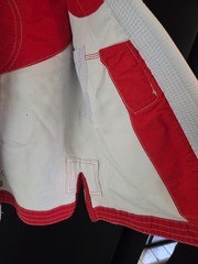 Gracie Barra Storm Kimono Jacket Only Adult Size A0 White MMA Jiu Jitsu BJJ GUC
