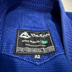 Vulkan Pro Light BJJ Gi TOP ONLY Blue Brazilian Jiu Jitsu MMA Train Men-A2-XXXX