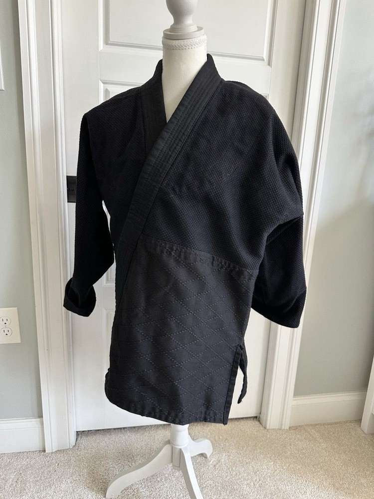 Gladiator by ProForce Black Judo Gi Jacket Size 3 – Sashiko Weave Noragi Style
