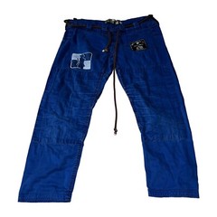 Moya Brand 025 Royal Blue Pants Size K4 Jiu Jitsu Jujutsu