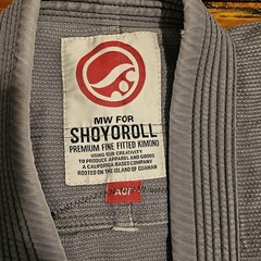 Shoyoroll Girls or Womens A0F White Gi BJJ Top and Bottom Pants Set Jiu-jitsu