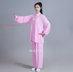 Cotton Linen Kung Fu Tai Chi Uniform Unisex Martial Arts Wing Chun Suit Clothing