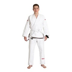 Jiu Jitsu Gi Professional Competition White 100% Cotton Pre-Shrink  BJJ SIZE-A4