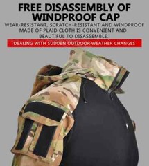 Tactical Camouflage Suit Combat Shirt Cargo Pants for Airsoft Paintball Hunting