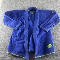 Fuji Suparaito Jiu Jitsu Gi Kimono Mens Large Blue A3 BJJ Jacket Pants Set