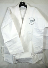 Macho Martial Arts Charlotte NC Uniform Size 5/190 Jacket & Pants White NEW