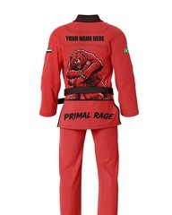 Premium Red BJJ Gi Brazilian Jiu Jitsu Uniform Kimono MMA Grappling Training gi