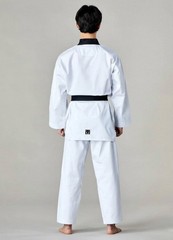 MOOTO BS5 Uniform with Black V-Neck Basic Season-5 Standard WT Dobok
