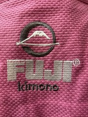 FUJI KIMONO Women Martials Arts Core Pink Premium Cotton Jacket 83977 SZ W3