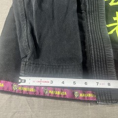 Hayabusa Onna Bugisha Jiu Jitsu Gi Black Jacket Adult F3 Pearl Weave 100% Cotton