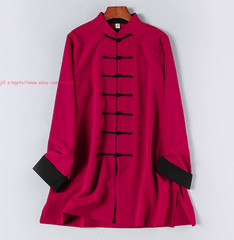 Women Tai Chi Morning Exercise Shirts Kung Fu martial arts Wing Chun Linen tops