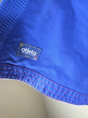 Gracie Barra Atleta BJJGi Jacket Kimono Top A0 Blue Equipe GB Edition Jiu-Jitsu
