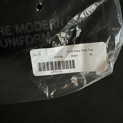 NEW IN PACKAGE Shoyoroll Pluto Reflective Print Tank Top (Black) XL