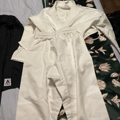 Black and White Martial Arts full suit size 1 Kids