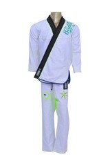 Inner Sublimated Embroidered Brazilian Jiu Jitsu (BJJ) GI KIMONO white
