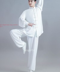 Cotton Linen Kung Fu Tai Chi Uniform Unisex Martial Arts Wing Chun Suit Clothing