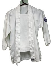 Bushido Karate Uniform The Essential Uniform Kids Sz S 0/140White Kimono Suit PO