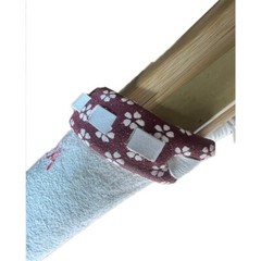 Kozakura-Patterned Leather Tsuka – shinai parts tusba bokken bokuto accessaories