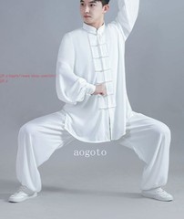 Cotton Linen Kung Fu Tai Chi Uniform Unisex Martial Arts Wing Chun Suit Clothing