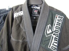 Grindhouse Combat CRNR Combat Corner KIMONO JIU JITZU SET BLACK Y2