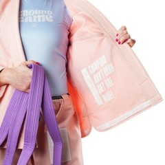 Ground Game Kimono Gi Women’s Bjj Jiu Jitsu Gamer Peach