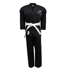Karate Gi Uniform Lightweight Kids Adults Martial Arts Training Suit & Free Belt