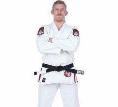 Fuji Limited Edition Bull Dog Mens Brazilian Jiu Jitsu Gi JiuJitsu BJJ – White