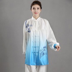 Tai Chi Uniform Women Men Arts Uniform Chinese Traditional Kung Fu Sportswear