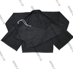 Black Brazilian jiu jitsu Gi Blank with high quality Pearl weave fabric A4 size