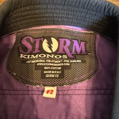 Storm Kimono Jacket Black & Purple Women’s F2 T2 GI 006