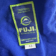 Fuji Suparaito Jiu Jitsu Gi Kimono Mens Large Blue A3 BJJ Jacket Pants Set
