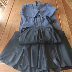 Japanese Kendo Hakama Pants Kimono Matsukan Size 165 Traditional Uniform