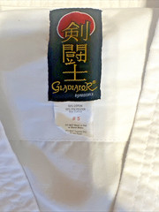Gladiator by ProForce Kickstart Kids Martial Arts Karate Gi Uniform White Size 5