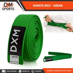 DXM Karate Belts 4cm Wide Solid Belts Martial Arts Taekwondo Judo Hapkido 240cm