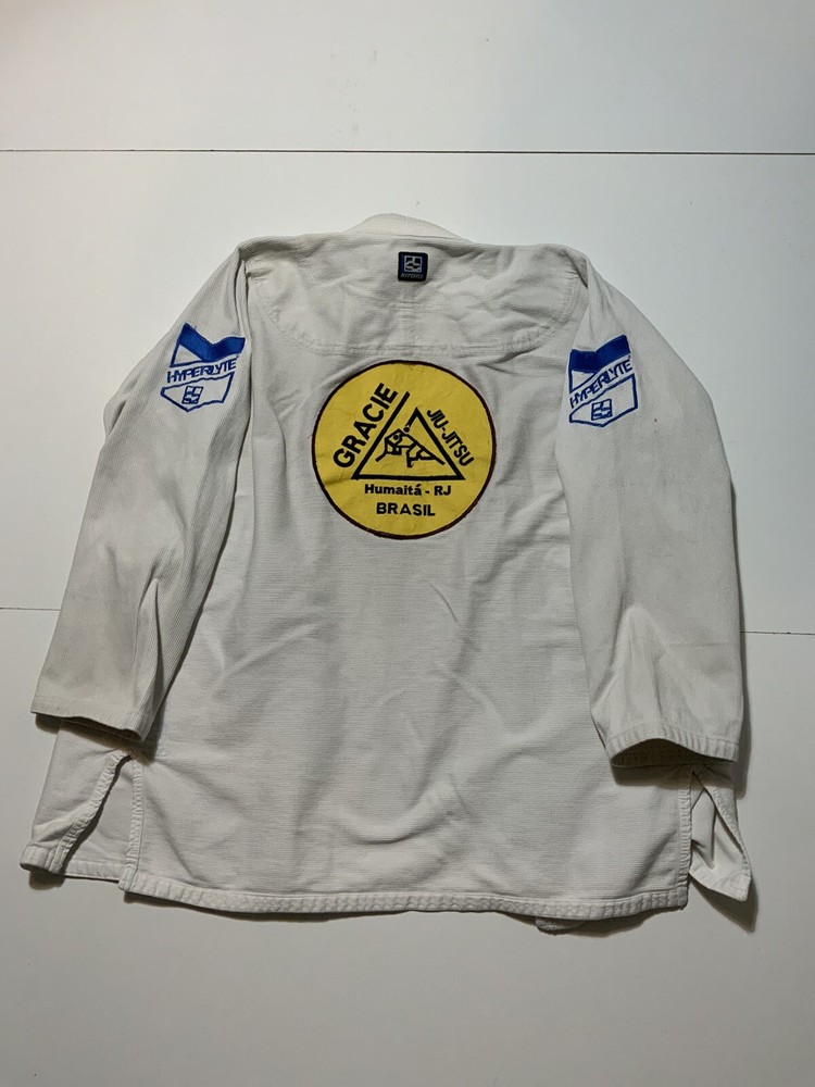 Hyperfly Gracie Jiu Jitsu Humaita Team Brazil Gi MMA Spear Kimono Jacket Sz. A3