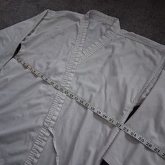 LINKS White Martial Arts Uniform Gi Top/Jacket „Martial Arts World” Logo Size L