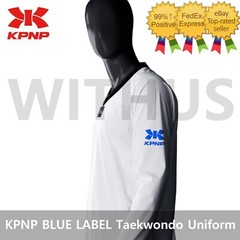 KPNP BLUE LABEL World Taekwondo Federation Official Uniform / 2~3days Fedex ship