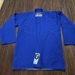Gameness Air Gi BJJ Men’s A0 Blue Ripstop Lightweight Brazilian Jiu-Jitsu