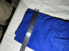 Break Point BJJ Gi Blue A2 Adult Jiu Jitsu Kimono w/ Pants Like Water Patch