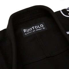 Shoyoroll RVCA X Roots Black JIU JITSU Kimono Uniform With Bag 450 GSM With Bag