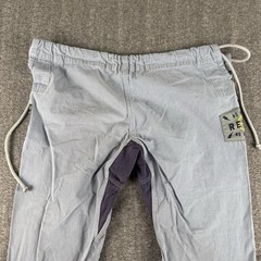 A2L BJJ Gi Pants Gray Jiu Jitsu Youth Sz L (See Measurements)