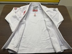 Gracie Barra Equipe Edition Men’s White Gi Jacket – Adult Size A3
