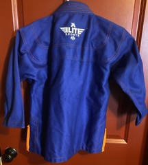 Elite Sports Gi Blue Youth Size C1 Bjj Jiu Jitsu New With Tags Martial Arts