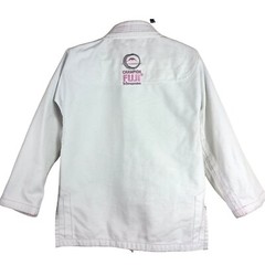 Fuji Champion Kimono W1 Jiu-Jitsu Gi Jacket Embroidered Cherry Blossom Cancer