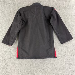 Elite Sports BJJ Gi Jacket Youth Kid Size C2 4’6″ – 4’9″ 80-95 lbs Pull On Black